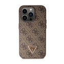 Guess Crossbody 4G Metal Logo - iPhone 14 Pro Max Case (brown)