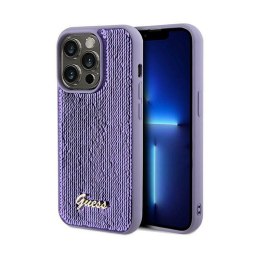 Guess Sequin Script Metal - iPhone 13 Pro Max Case (purple)