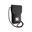 Hello Kitty Leather Daydreaming Cord - Phone crossbody bag (black)