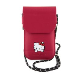 Hello Kitty Leather Daydreaming Cord - Phone crossbody bag (pink)