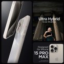 Spigen Ultra Hybrid - Case for iPhone 15 Pro Max (Natural Titanium)