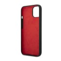 Ferrari Silicone Metal Logo - Case for iPhone 14 (Black)