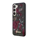 Guess Flower Collection - Case for Samsung Galaxy S23 (Khaki)