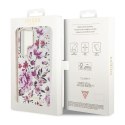 Guess Flower Collection - Case for Samsung Galaxy S23 Ultra (White)