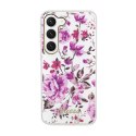 Guess Flower Collection - Case for Samsung Galaxy S23+ (White)