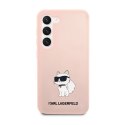 Karl Lagerfeld Silicone NFT Choupette - Case for Samsung Galaxy S23+ (Pink)