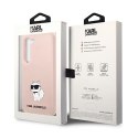 Karl Lagerfeld Silicone NFT Choupette - Case for Samsung Galaxy S23+ (Pink)