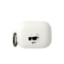 Karl Lagerfeld Silicone NFT Choupette Head 3D - AirPods Pro 2 Case (white)