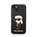 Karl Lagerfeld Silicone NFT Ikonik - Case for iPhone 14 Plus (Black)