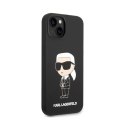 Karl Lagerfeld Silicone NFT Ikonik - Case for iPhone 14 Plus (Black)