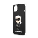 Karl Lagerfeld Silicone NFT Ikonik - Case for iPhone 14 Plus (Black)