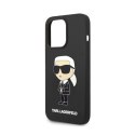 Karl Lagerfeld Silicone NFT Ikonik - Case for iPhone 14 Pro (Black)