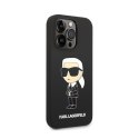 Karl Lagerfeld Silicone NFT Ikonik - Case for iPhone 14 Pro Max (Black)