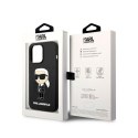 Karl Lagerfeld Silicone NFT Ikonik - Case for iPhone 14 Pro Max (Black)