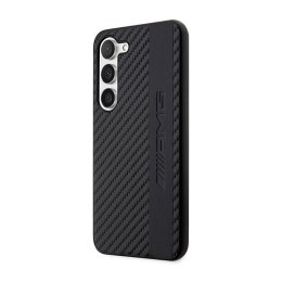 AMG Carbon Stripe & Embossed - Case for Samsung Galaxy S23 (Black)