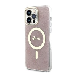 Guess 4G MagSafe - Case for iPhone 14 Pro Max (Pink)