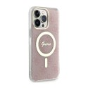 Guess 4G MagSafe - Case for iPhone 14 Pro Max (Pink)