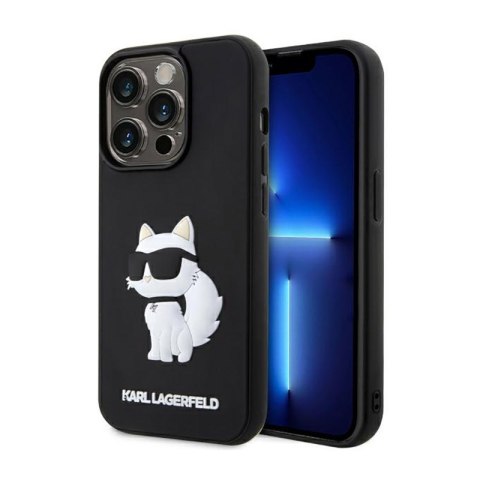 Karl Lagerfeld 3D Rubber NFT Choupette - Case for iPhone 14 Pro Max (Black)