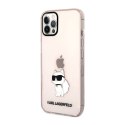 Karl Lagerfeld IML NFT Choupette - Case for iPhone 12 / iPhone 12 Pro (Pink)