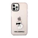 Karl Lagerfeld IML NFT Choupette - Case for iPhone 12 / iPhone 12 Pro (Pink)