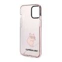 Karl Lagerfeld IML NFT Choupette - Case for iPhone 12 / iPhone 12 Pro (Pink)