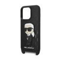 Karl Lagerfeld NFT Monogram Ikonik Patch - Case for iPhone 14 Pro (Black)