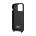 Karl Lagerfeld NFT Monogram Ikonik Patch - Case for iPhone 14 Pro (Black)