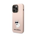 Karl Lagerfeld Silicone NFT Choupette - Case for iPhone 14 Pro (Pink)