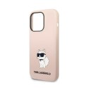 Karl Lagerfeld Silicone NFT Choupette - Case for iPhone 14 Pro (Pink)