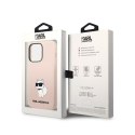 Karl Lagerfeld Silicone NFT Choupette - Case for iPhone 14 Pro (Pink)