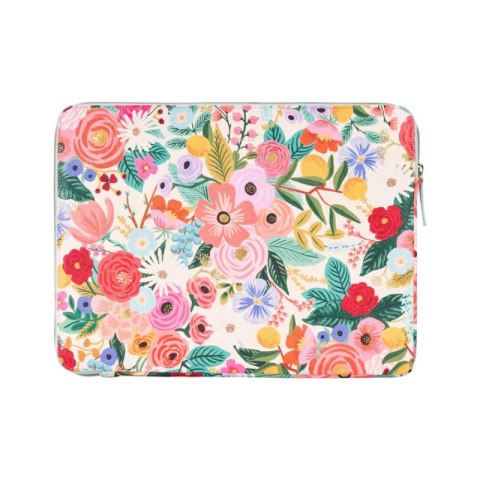 Rifle Paper Laptop Sleeve - Sleeve for MacBook Pro 14" / Laptop 14.2" (Garden Party Blush)