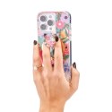 Rifle Paper Magnetic Mini Grip - MagSafe finger grip with stand function (Garden Party Blush)