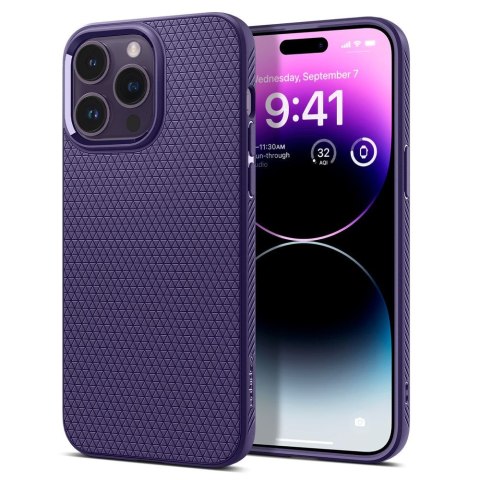 Spigen Liquid Air - Case for iPhone 14 (Deep Purple)