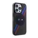 BMW Tricolor Stripes MagSafe - Case for iPhone 14 Pro Max (Grey)