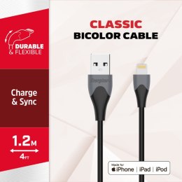 Energizer Classic - USB-A to Lightning connecting cable MFi certified 1.2m (Black)