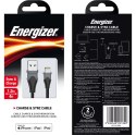 Energizer Classic - USB-A to Lightning connecting cable MFi certified 1.2m (Black)