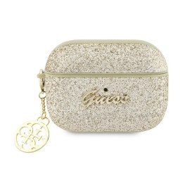 Guess 4G Glitter Flake - Case for Apple AirPods Pro 2 (Gold)