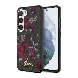 Guess Flower Collection - Case for Samsung Galaxy S23+ (Khaki)