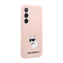 Karl Lagerfeld Silicone NFT Choupette - Case for Samsung Galaxy S23 (Pink)