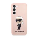 Karl Lagerfeld Silicone NFT Ikonik - Case for Samsung Galaxy S23+ (Pink)