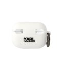 Karl Lagerfeld Silicone NFT Karl Head 3D - AirPods Pro 2 Case (white)