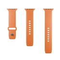 PURO ICON - Elastic strap for Apple Watch 38/40/41 mm (S/M & M/L) (Apricot)