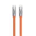 WEKOME WDC-187 Wingle Series - USB-C to Lightning Fast Charging PD 20W connection cable 1.2 m (Orange)