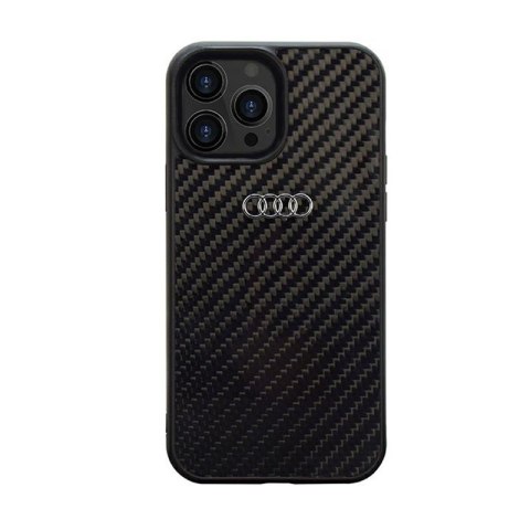 Audi Carbon Fiber - Case for iPhone 13 Pro Max (Black)