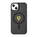 Ferrari Translucent MagSafe - Case for iPhone 14 (Black)