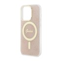 Guess 4G MagSafe - Case for iPhone 14 Pro (Pink)