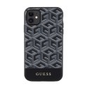 Guess GCube Stripes MagSafe - Case for iPhone 11 (Black)
