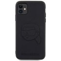 Karl Lagerfeld Rubber Karl Head 3D - Case for iPhone 11 (Black)