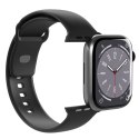 PURO ICON - Elastic strap for Apple Watch 38/40/41 mm (S/M & M/L) (Black)