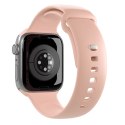 PURO ICON - Elastic strap for Apple Watch 38/40/41 mm (S/M & M/L) (Dusty Pink)